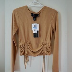 NWT - Long Sleeve with Scrunch Ties